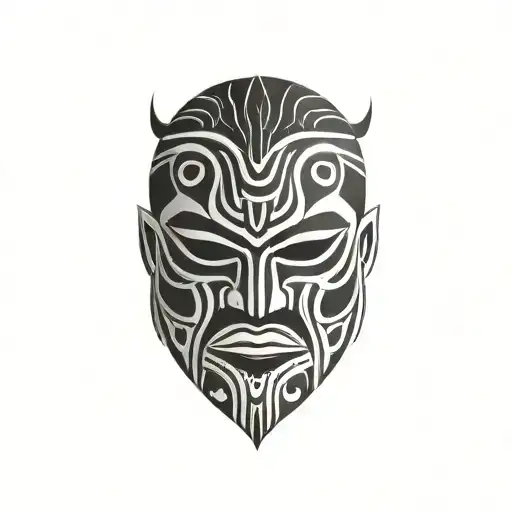 Maori Warrior Mask