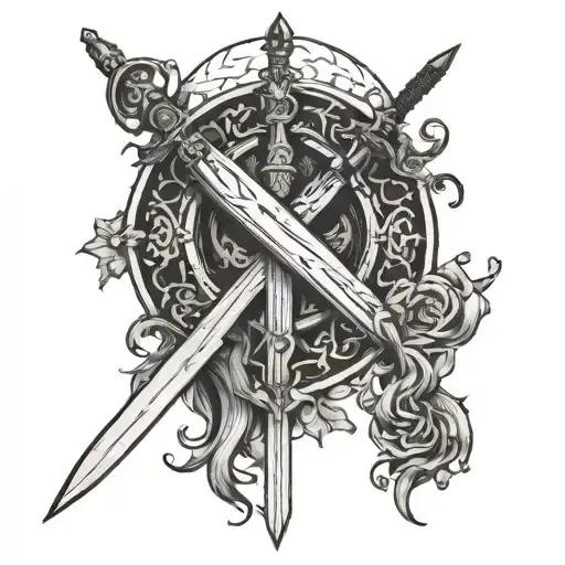 The Hoe And The Sword Combine Into One