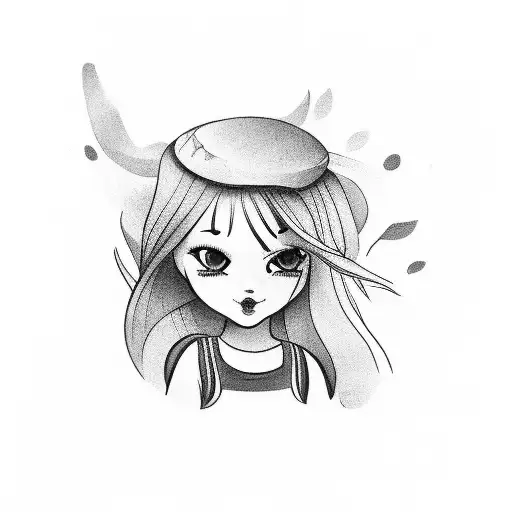 Little Girl Looking Into Mirror And Seeing Boy