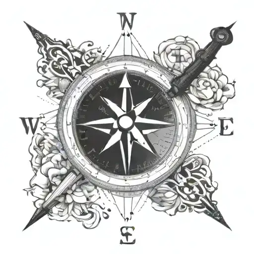 Compass With Family Coordinates