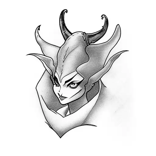 Maleficent 80S Anime Aesthetic