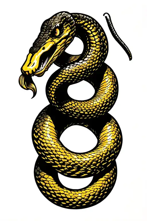 Don't Tread On Me Snake Patriot Yellow 2Nd Amendment