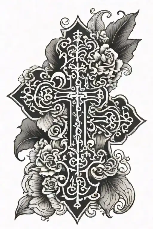 Polish Irish Catholic Cross