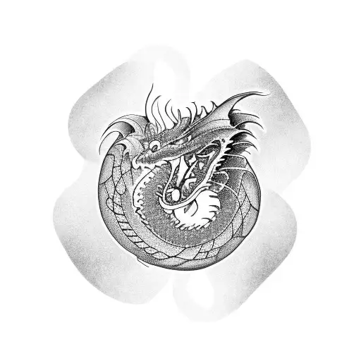 Dragon With Ring