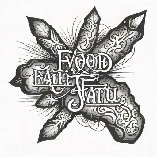 The Word Faletau Written On A Hand