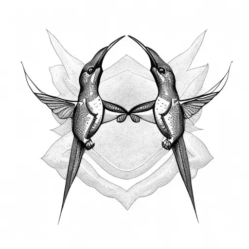 Horseshoe And Hummingbird