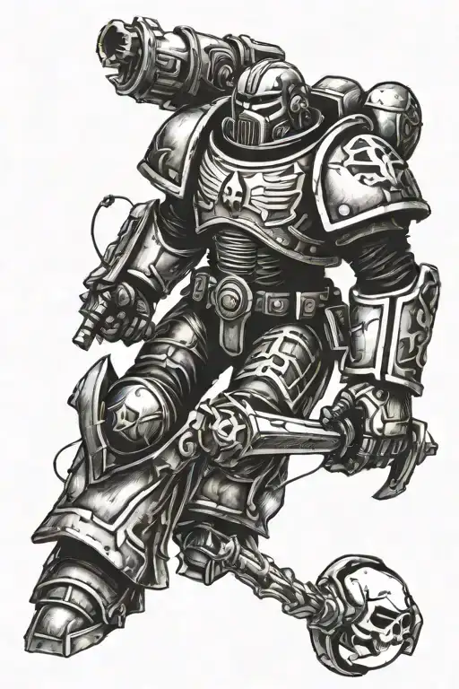 Warhammer 40K Space Marine