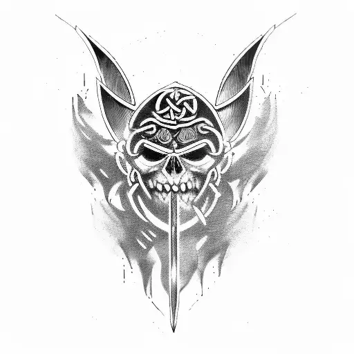 Bloody Celtic Warrior Berserker