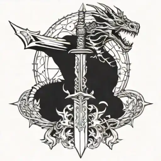 Christian Sword Dragon Slayer