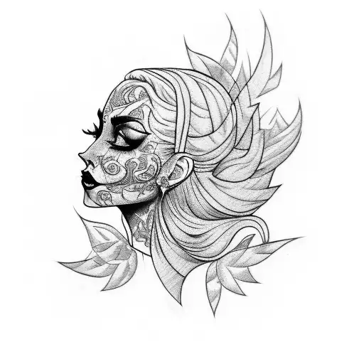 Evil Queen Profile With Apple