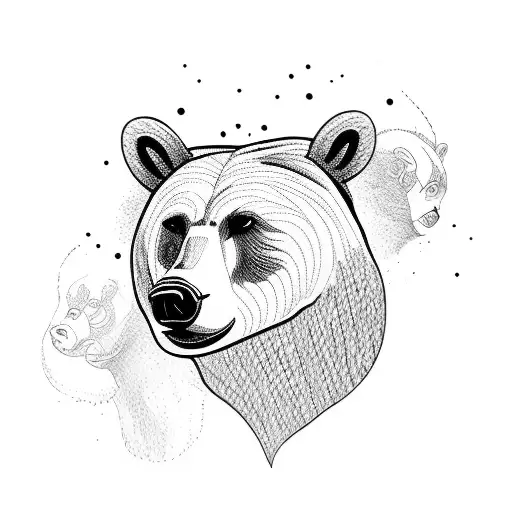 A Bear From The Side