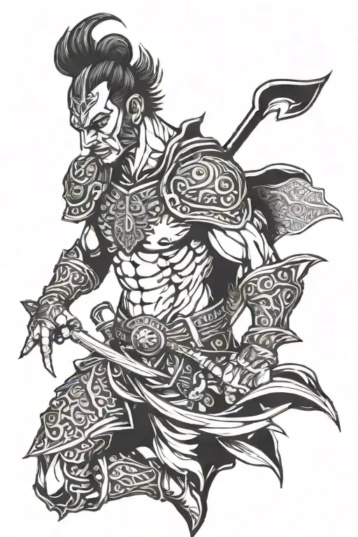 Half Man Half Warrior