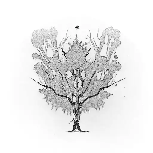 A Mystical Forest With Hidden Magical Creatures