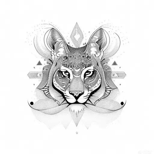 Vinyl With A Lepoard Print Star In The Middle