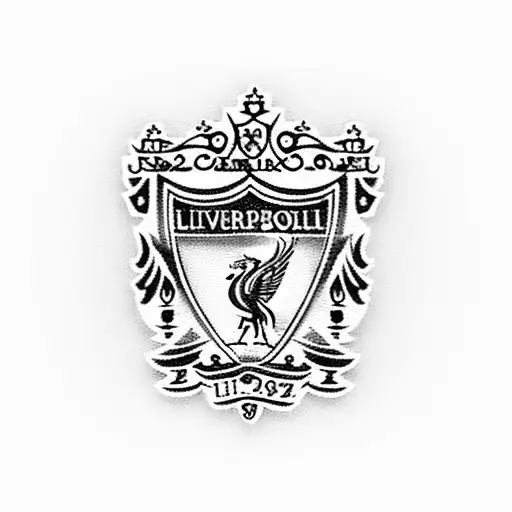 Liverpool Fc Badge With Clock