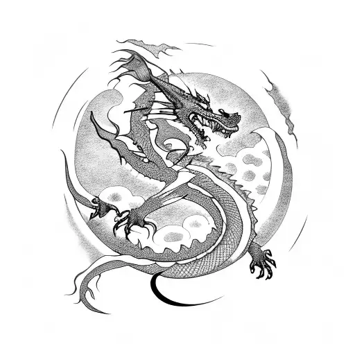 Moon-eating Dragon