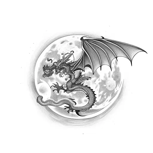 Dragon Eating Moon