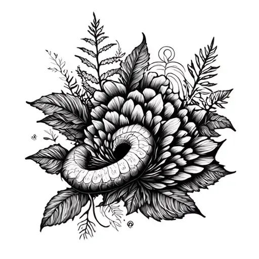 Nature Crawl Across Leg Sleeve