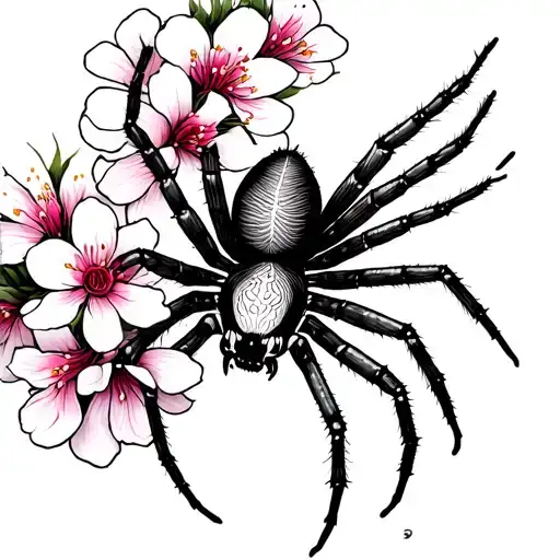 Cherry Blossom Spider