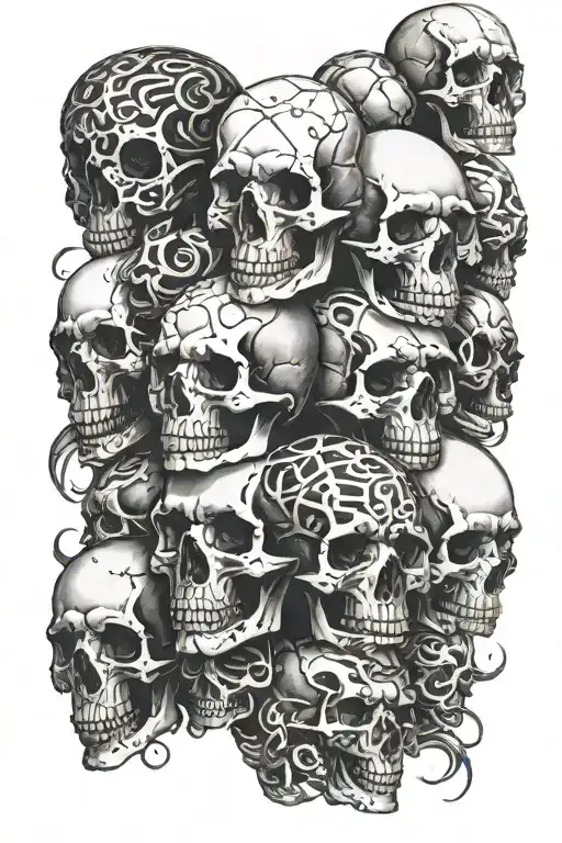 Sleeve Of Skulls Killed In Different Ways
