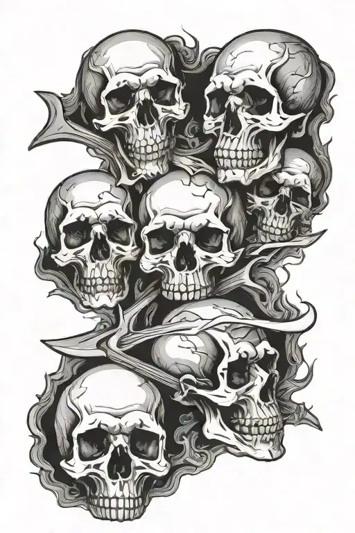 4 Big Skulls Dead In Different Ways One Killed With An Axe Another Killed With A Knife