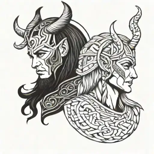 Balder And Loki Norse Mythology