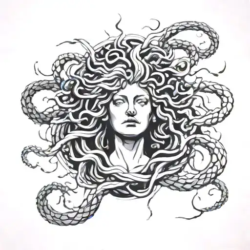 Medusa And Lightning