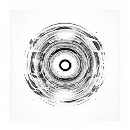 Black Hole In Center Of Galaxy