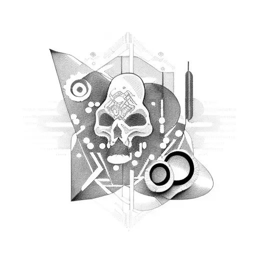 Combine The Elements Of Music Production And Computer Coding In A Unique Tattoo Design