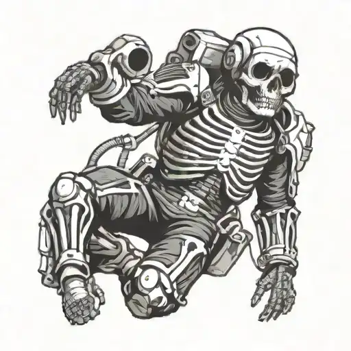 Skeleton Spacesuit