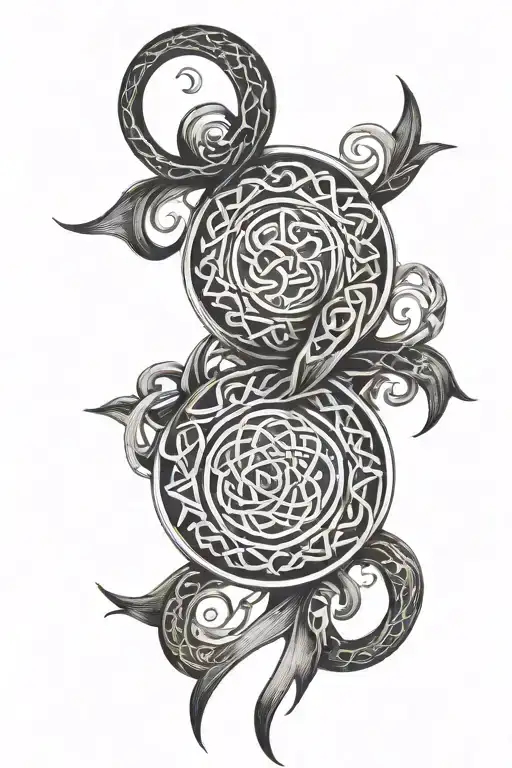 Celtic Sleeve Tattoo That Can Be Developed Easily