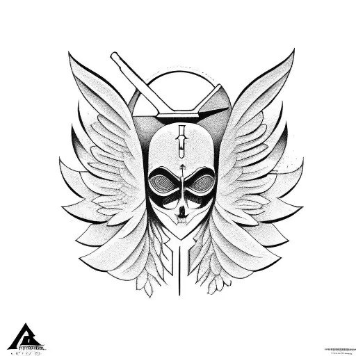 Arc Angel With Weapons