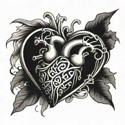 Heart With Metal Music