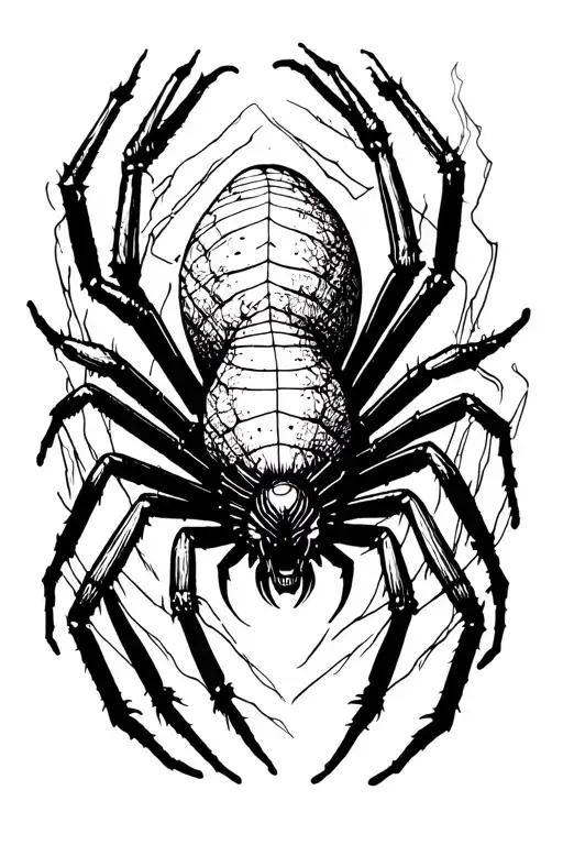 Spider That Gets Out Of The Party