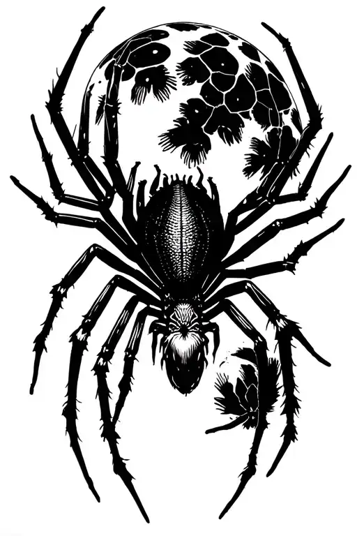 Spider That Gets Out Of The Party