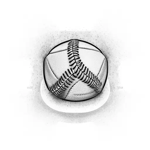 Baseball Diamond Surrounded By Flowers