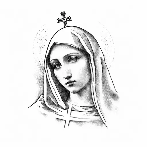 Cards With Virgin Mary And Jude The Apostle