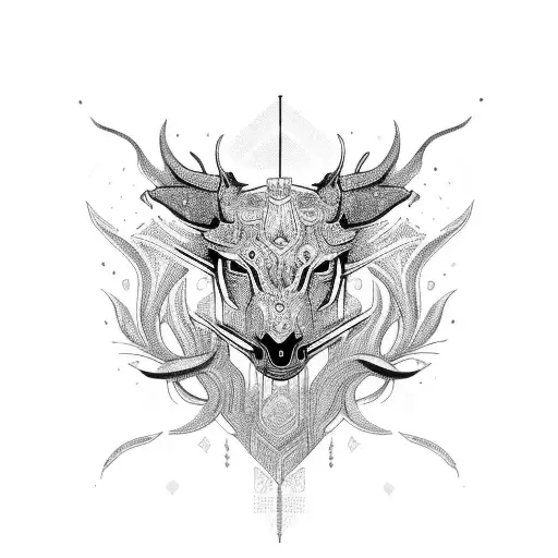 A Sleek Audi Car With Intricate Blackwork Detailing