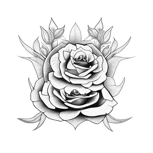 Car Parts Woth Flowers And A Frog