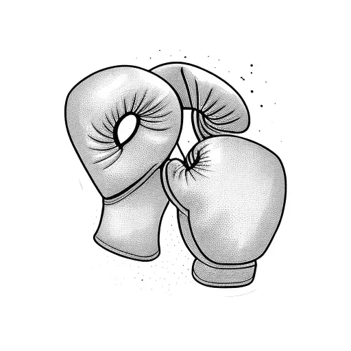 A Boxing Glove With The Word 'Loyalty' Written On It