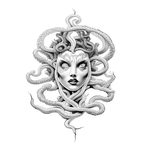 Fighting And Sexy Medusa