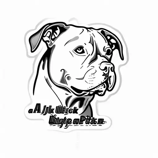 A Pit Bull Dog Right Eye Patched