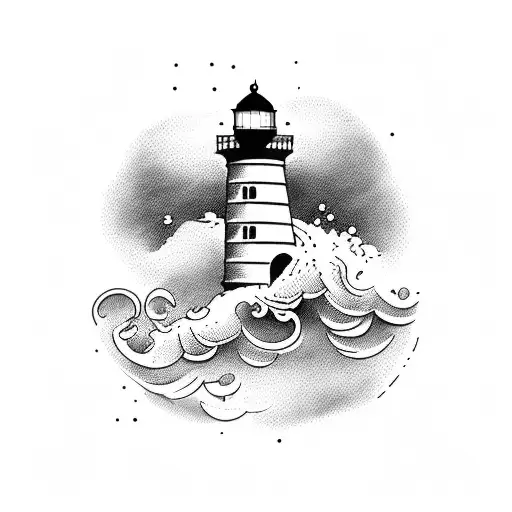 Lighthouse With Initial Incorporated