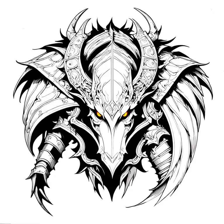 Good Vs Evil Armor Demon