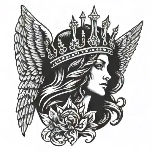 Crown And Arcan Angel