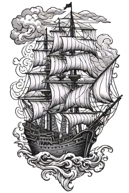 Pirates Ship Wolf