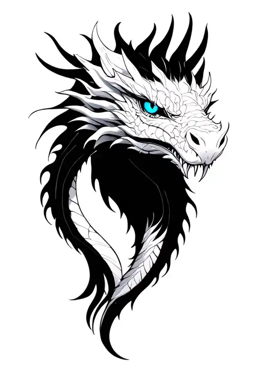 Black Magician And White Dragon Blue Eyes