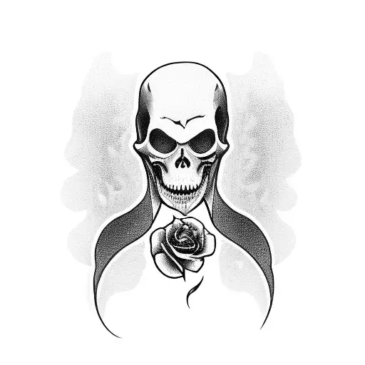 Grim Reaper With A Smile