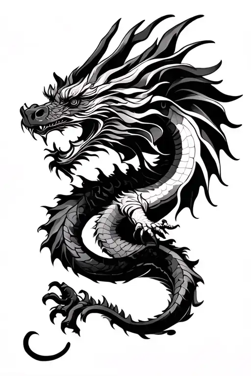 Western Dragon Flying