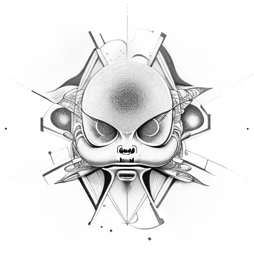 A Surrealistic Portrait Of An Alien Artist Painting A Galaxy